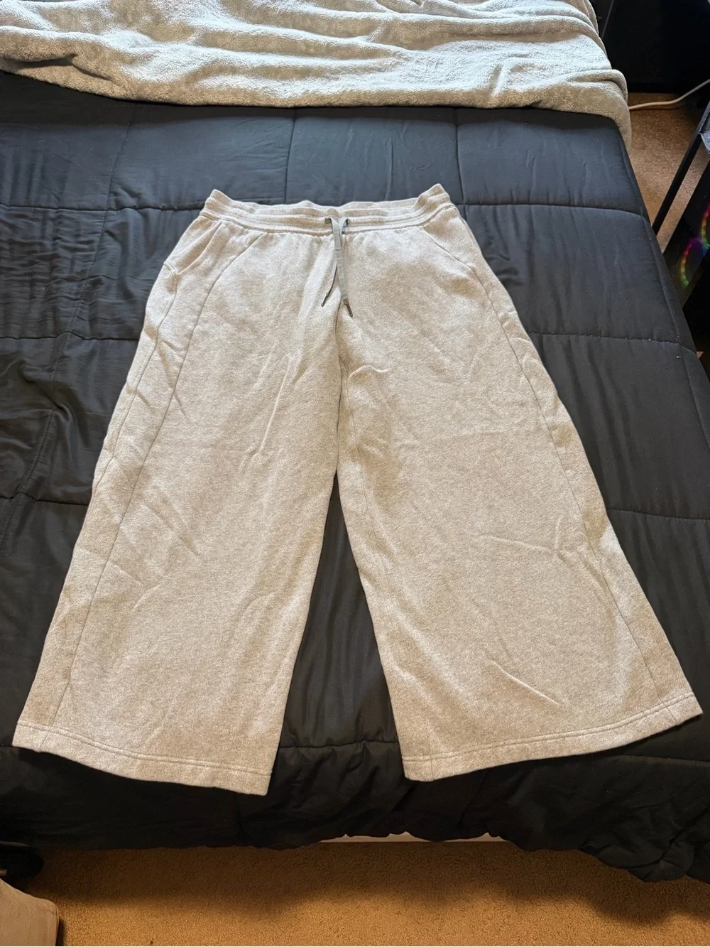 lululemon athletica Heather Gray Cozy Sweatpants